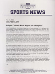 NSU Sports News - 2000-05-10 - NAIA Region XIV Softball - Knights Crowned NAIA Region XIV Champions
