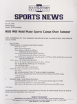 NSU Sports News - 2000-05-30 - Weekly Update - NSU Will Hold Many Sports Camps Over Summer
