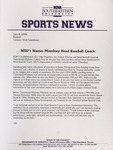 NSU Sports News - 2000-06-08 - Baseball - NSU's Names Mominey Head Baseball Coach