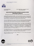 NSU News Release - 2003-10-25 - Nova Southeastern Women's Rowing Wins Inaugural Regatta by Nova Southeastern University