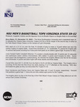 NSU News Release - 2003-12-18 - NSU Men's Basketball Tops Virginia State 59-52