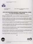 NSU News Release - 2004-01-20 - Nova Southeastern University Men's Basketball Edged 75 -72 on the Road at Saint Leo