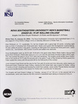 NSU News Release - 2004-01-24 - Nova Southeastern University Men's Basketball Edged 81-75 by Rollins College by Nova Southeastern University
