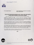 NSU News Release - 2004-02-29 - Nova Southeastern Women’s Golf Team Tied for Fourth After First Round of Lady MOC Classic