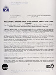 NSU News Release - 2004-03-07 - NSU Softball Sweeps Three Teams in Final Day at Gene Cusic Classic by Nova Southeastern University