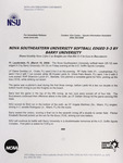 NSU News Release - 2004-03-19 - Nova Southeastern University Softball Edged 5-3 by Barry University