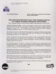 NSU News Release - 2004-04-13 - Nova Southeastern Men’s Golf Team Finishes Sixth at 31st Annual Buzzini/Stanislaus Invitational by Nova Southeastern University
