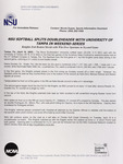 NSU News Release - 2005-04-16 - NSU Softball Splits Doubleheader With University of Tampa in Weekend-Series