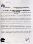 NSU News Release - 2005-04-23 - NSU Softball Splits With Florida Tech in Final Road Doubleheader by Nova Southeastern University