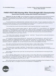 NSU News Release - 2009-04-25 - THREE-PEA Tl NSU Rowing Wins Third-Straight SSC Championship by Nova Southeastern University
