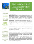 National Coral Reef Management Fellows Newsletter Volume 2 | Issue 1 by National Oceanic and Atmospheric Administration (NOAA) Coral Reef Conservation Program