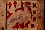 Card, detail -- copper from Akhmim, Eygpt by James Doan
