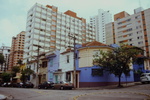 Shops + apartment bldg. in Jardins District (Rua Batataer + Rua Capitão Pinto Feueira) by James Doan