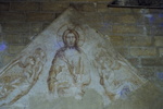 Cartoon (sinrpie) of Christ, formerly on tympanum of Cathedral of Arignon by James Doan