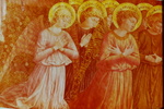 Benozzo Gozzoli (1420-1497) Angeli in adorazione by James Doan