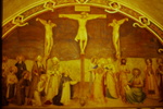 Crucifixtion in chapter house, St. Mark's by James Doan