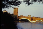 Castelvecchio with Ponte Scaligero from above- on River Adige, Verona by James Doan