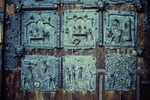 Bronze doors, scenes from the Old and New Testament, Church of San Zeno, Verona, Adam & Eve by James Doan
