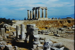 Corinth. The Temple of Apollo by James Doan