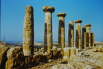 Agrigento. The Temple of Herakles by James Doan
