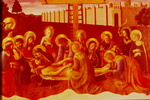 Beato Angelico ed aiuti. Gesú portato al Sepolcro. Firenze, Museo S. Marco. Jesus carried to the tomb by James Doan