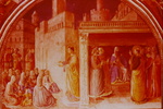 Beato Angelico. Vita di S. Stefano 1° episodio. Vaticano, Pappella Beato Angelico. Life of St. Stephan, 1st episode by James Doan
