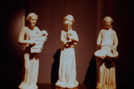 Florentine, 14th cent. Thee Angels playing zithers, bagpipes, and timbrels, marble, Norton Simon Mus. by James Doan