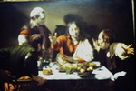 Caravaggio, "Supper at Emmaus", before 1600 by James Doan