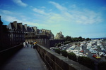 Museum tower seen from ramparts, St. Malo by James Doan