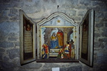Nativity scene (17th cent.) from museum, Ste. Anne d'Auray by James Doan