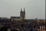 Cathedral of Angers from Tour de Moulin by James Doan