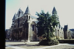 Notre-Dame la Grande, Poitiers-- from side with tower by James Doan
