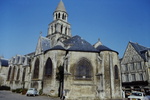 Notre-Dame la Grande, the apse & tower by James Doan