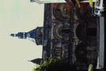 Church of St. Nicolas, ciuray-- 12th cent., Rom. portal & tower by James Doan