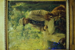 William Osborne, RHA (1859-1903), "Portrait of JBS MaclIwaine" by James Doan