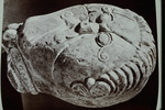 Softstone head from Mšecké-Źehrovice in Bohemia- found near cult site- torc a symbol of divinity, middle-late Tène period by James Doan