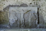 Crucifixion scene from cathedral of cashel by James Doan