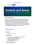 Dollars and Sense Newsletter - Spring 2021 by Nova Southeastern University