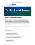 Dollars and Sense Newsletter - Spring 2022 Issue by Nova Southeastern University