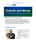 Dollars and Sense Newsletter Summer 2020 Issue by Nova Southeastern University