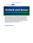 Dollars and Sense Newsletter - Summer 2021 Issue by Nova Southeastern University