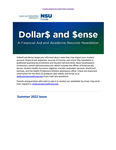 Dollars and Sense Newsletter - Summer 2022 by Nova Southeastern University