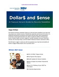 Dollars and Sense Newsletter - Winter 2021 by Nova Southeastern University