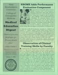 Medical Education Digest, Vol. 6 No. 1 (January 15, 2004)