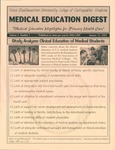 Medical Education Digest, Vol. 4 No. 1 (January 15, 2002) by Nova Southeastern University