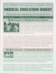 Medical Education Digest, Vol. 4 No. 4 (July 15, 2002) by Nova Southeastern University