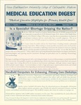 Medical Education Digest, Vol. 4 No. 5 (September 15, 2002) by Nova Southeastern University