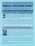 Medical Education Digest, Vol. 3 No. 1 (February 15, 2001)