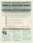 Medical Education Digest, Vol. 2 No. 4 (August 15, 2000) by Nova Southeastern University