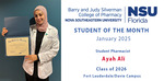 Student of the Month January 2025